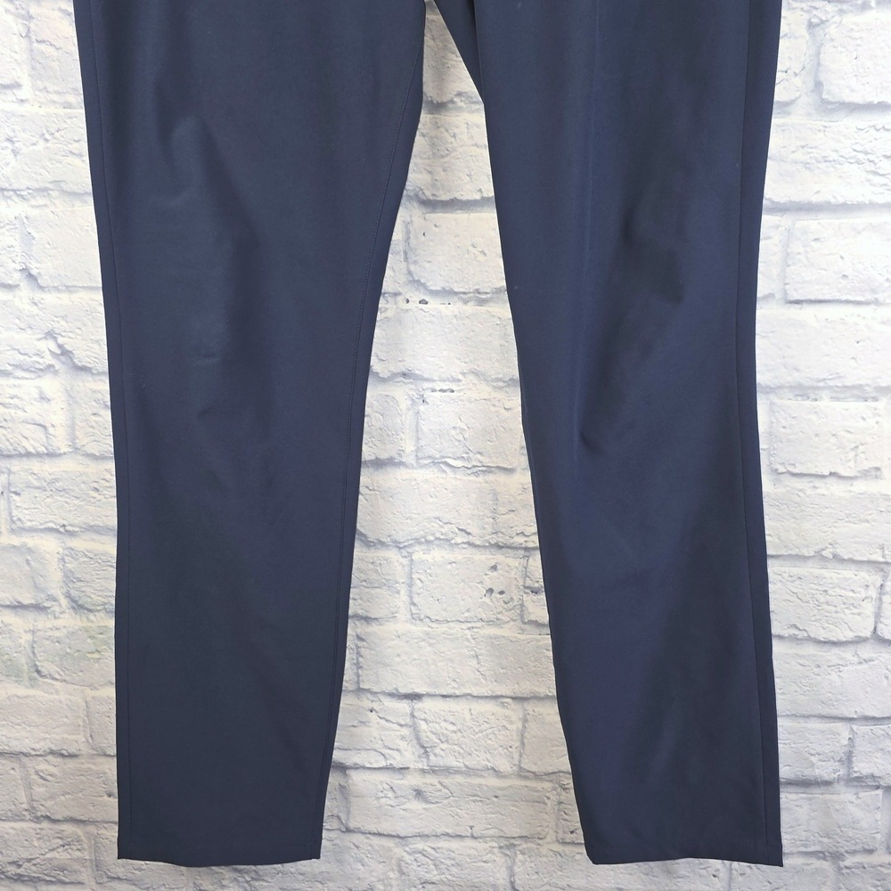 Mizzen Main Helmsman Slim Chino Pants Navy Blue Men Performance Stretch Sz 34X32 - Picture 5 of 11